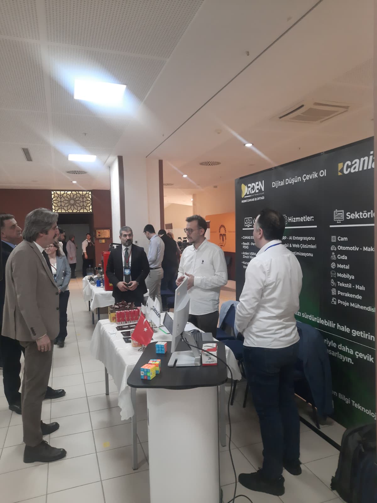 Uludağ Üniversitesi Teknoloji Fuarına katıldık